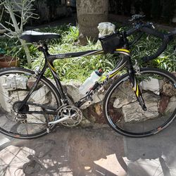 GIANT TCR Composite 2 road bike with Shimano tires large frame