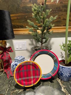 19 Tartan Plaid Plates