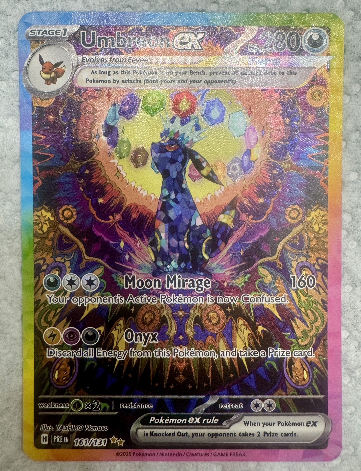 Pokemon Umbreon Ex