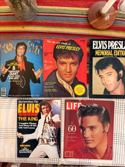 Elvis Presley Vintage Magazine Collection – Lot of 5