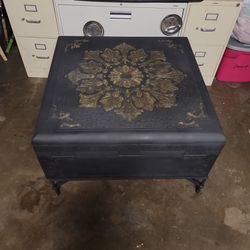   Bohemian Style  Coffee/box Table With Storage 