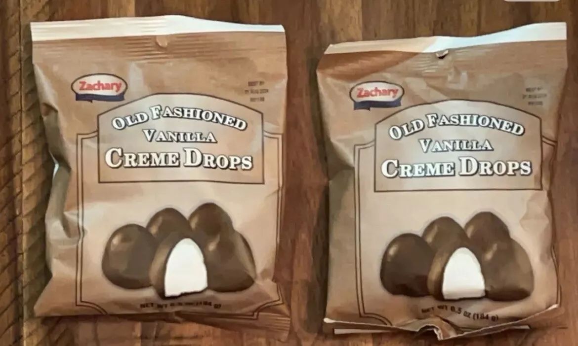 Zachary Old Fashioned Vanilla Creme Drops ( 2 Bags)