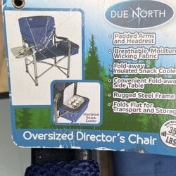 Big Blue Chair.