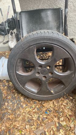 Wheel & tire for VW Golf