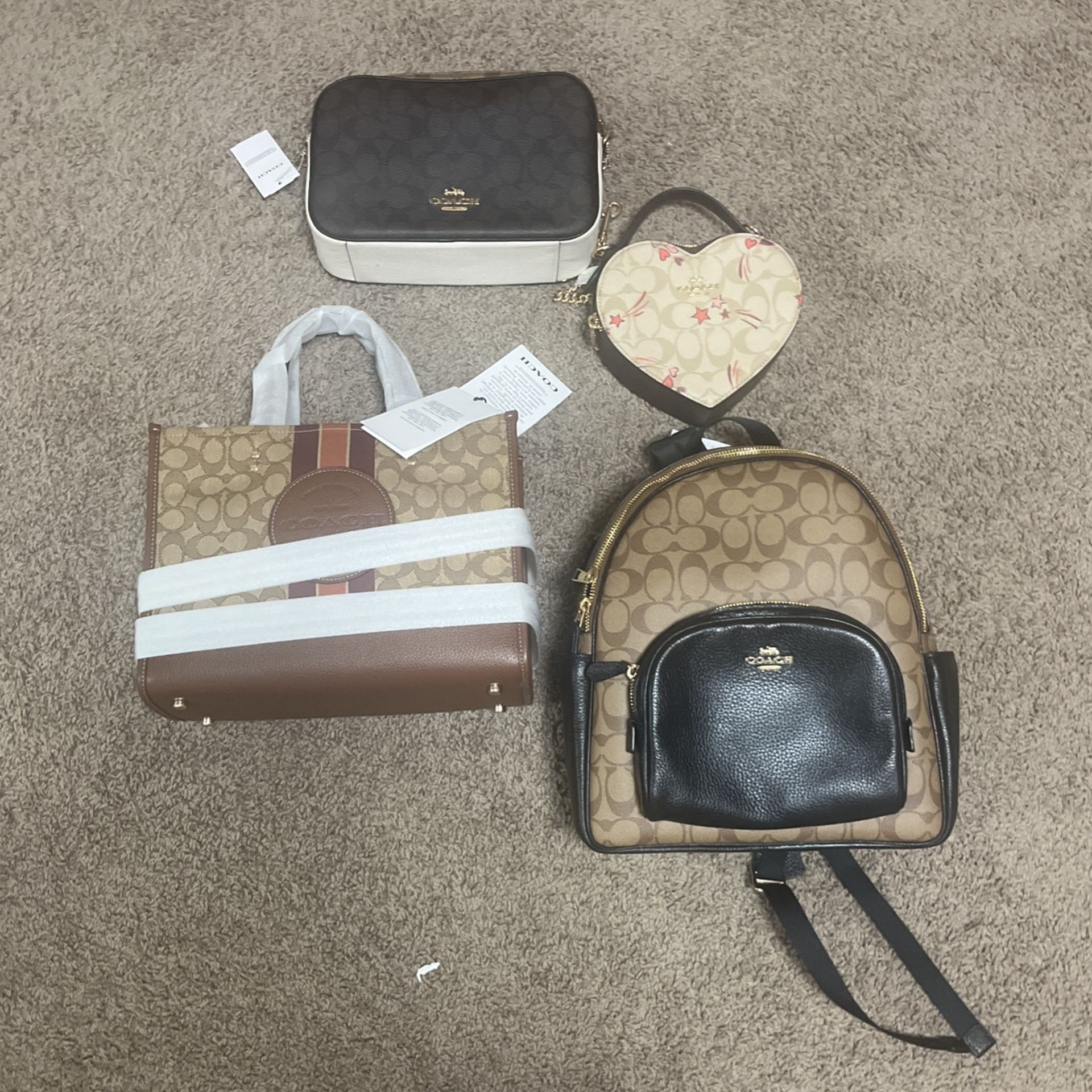4 Coach Bags