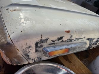1972 Ford 250 hood