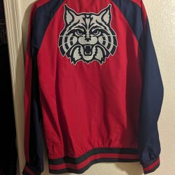 U Of A Wildcats Stylish Track Jacket M