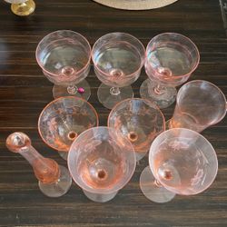 Pink Glass Collection