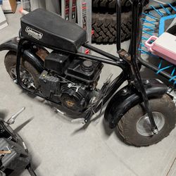2 Coleman CT100U Mini Bikes – Like New – New Carbs – Low Hours – 2 Available