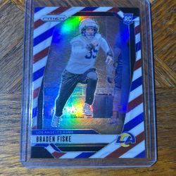 Red White & Blue Brandon Fisk Rookie