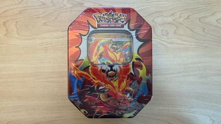Pokémon TCG Mega Emboar EX Tin