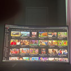Dell Curved Monitor 