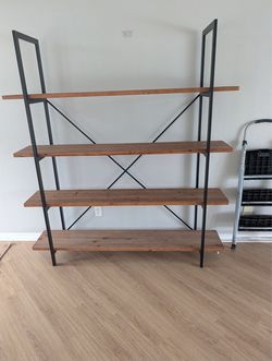large bookshelf