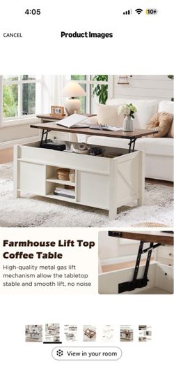 Lift Top Barnhouse coffee table