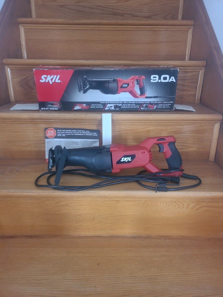*NEW* SKIL Reciprocating Saw 9.0 Amp Variable Speed