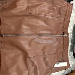 Leather Skirt