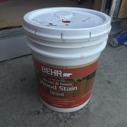 Red Wood Paint  4.5 GALLON 