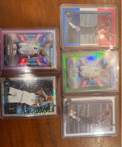 Anthony Edwards Topps Chrome Card Lot (5)