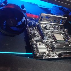 Amd Ryzen 3 3200 with Motherboard and Heatsink