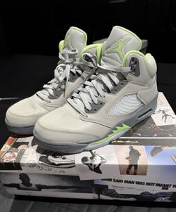 Jordan 5 Retro Green Bean