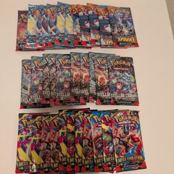 Pokemon Booster Packs New Sealed