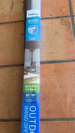Roller patio shade