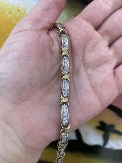 10k TENNIS BRACELET 
