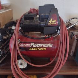 Coleman Air Compressor With Hose And Impact Driver