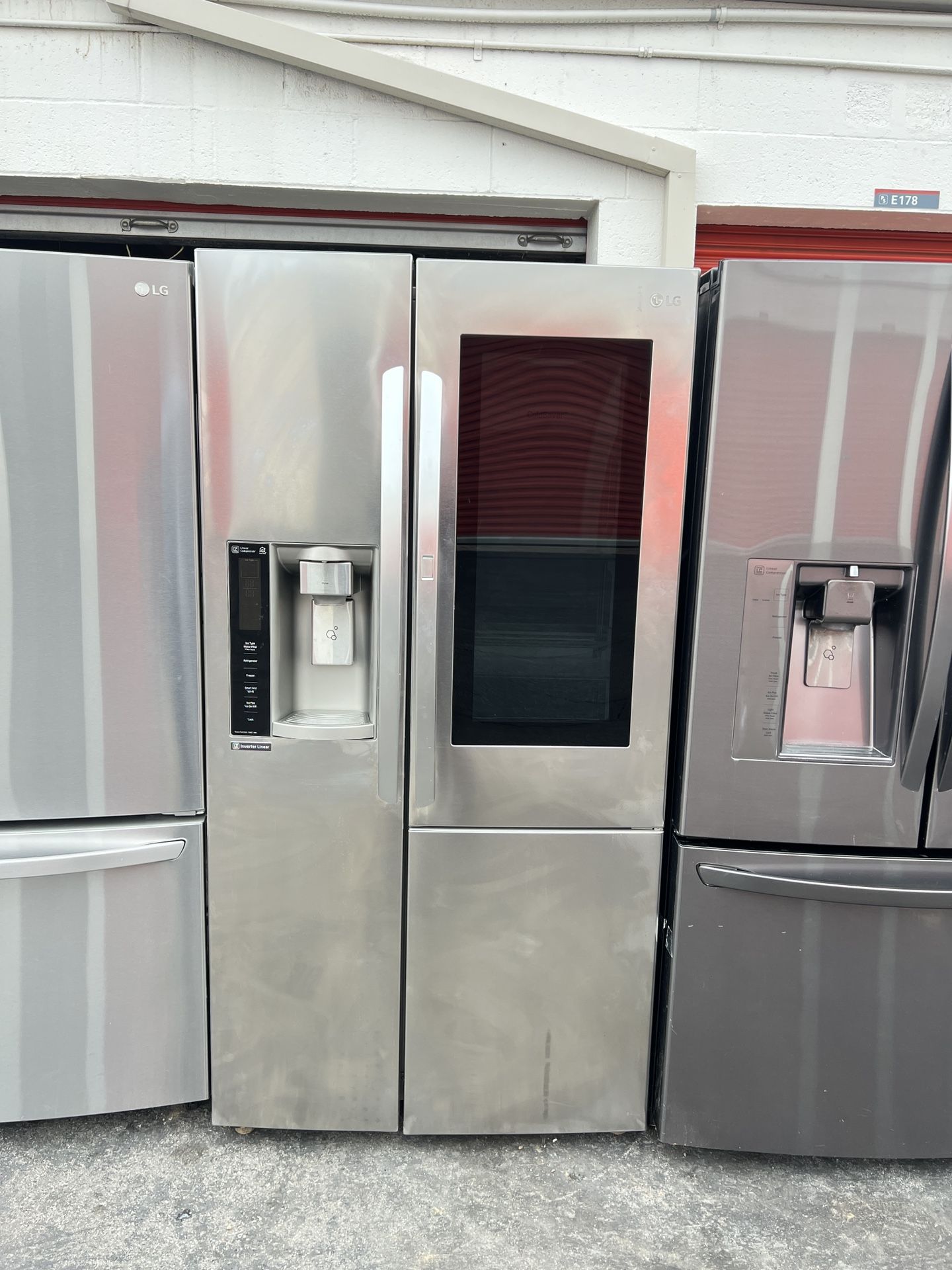 Lg Side By Side Refrigerator Stainless Steel ( Instaview