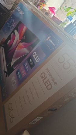 Hisense QD6 series 55 inch tv