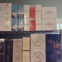 Colognes, perfumes And Oils 