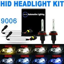 Hid conversion lights kit - led headlight bulbs - plug and play harness - Ford mustang to Chevy Cruz Silverado- Any car truck bike SUV