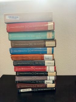 A Series of Unfortunate Events Complete Set Books 1–13