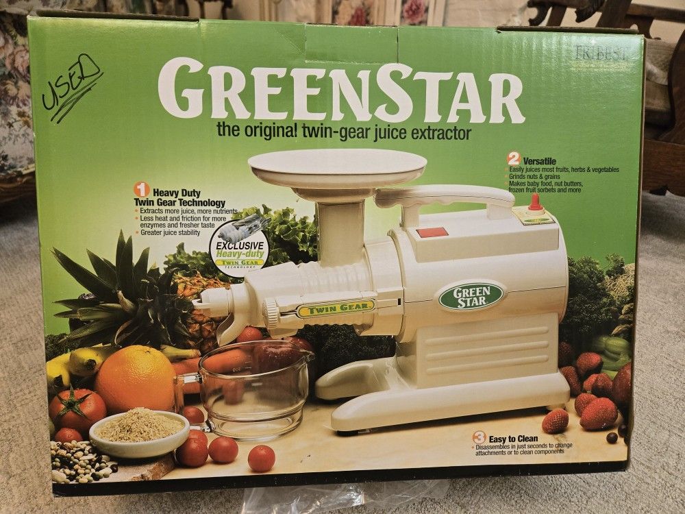 🥕GREENSTAR JUICER🍍