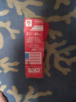 Senco Finish Nail 16GA 2-1/2 Inch