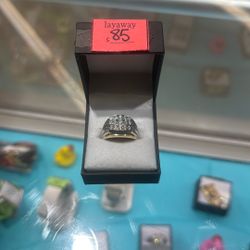 10kt 8.2 Two Tone Ring