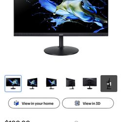 Acer CB242Y 23.8" FHD 1080P LED Monitor (Black)