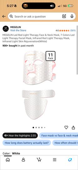 Megelin therapy mask