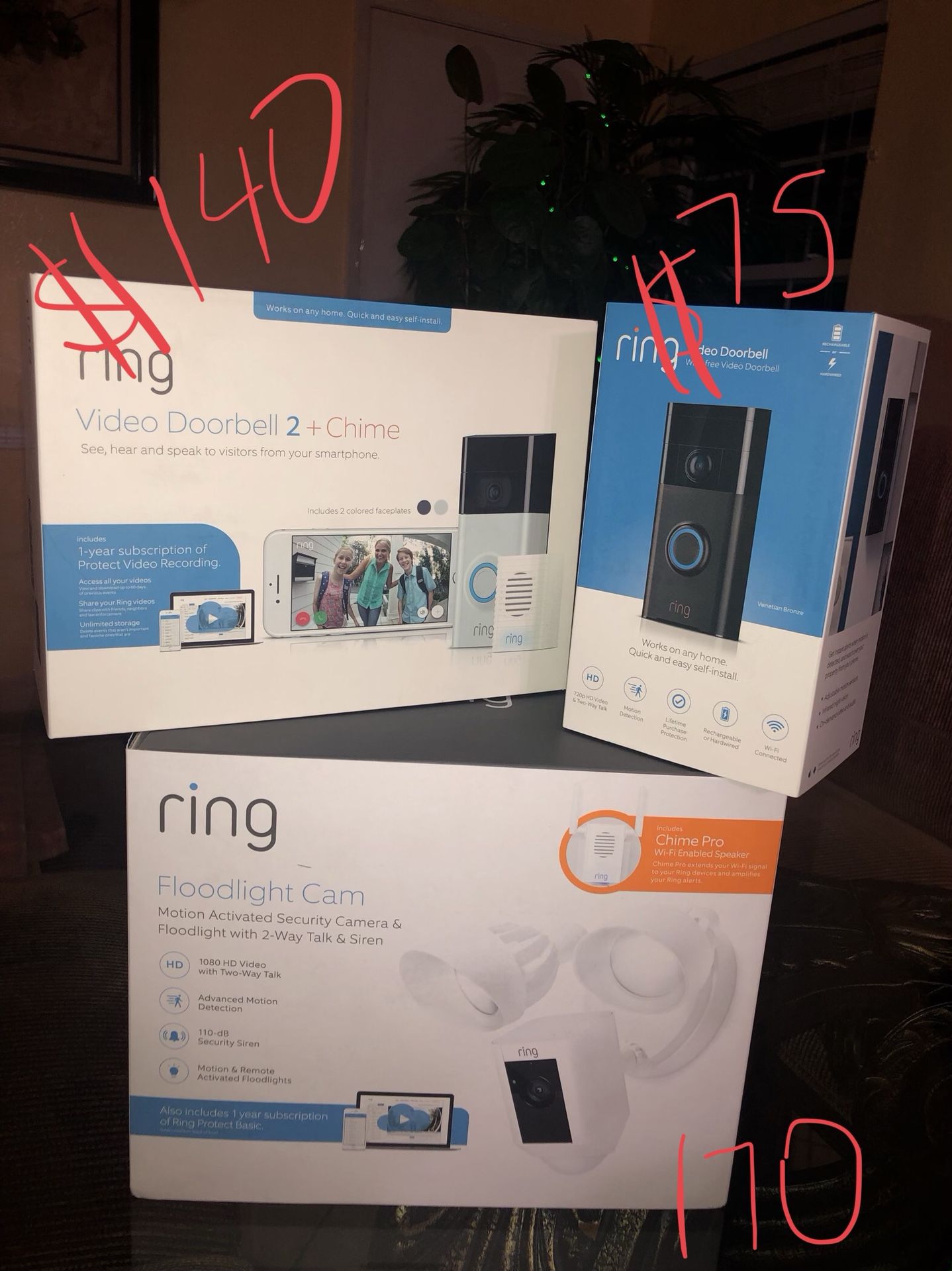 BRAND NEW RING SECURITY CAMERA