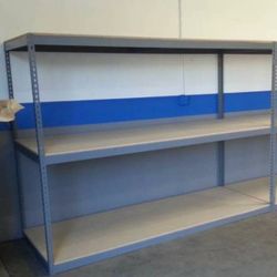 Industrial Shelving Warehouse Racks 96 in W x 36 in D Boltless Storage Shelves Similar To Uline And Grainger Delivery Available