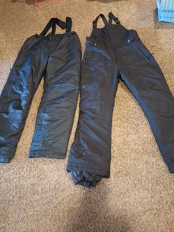 I have two snow pants size medium n large 30.00 each