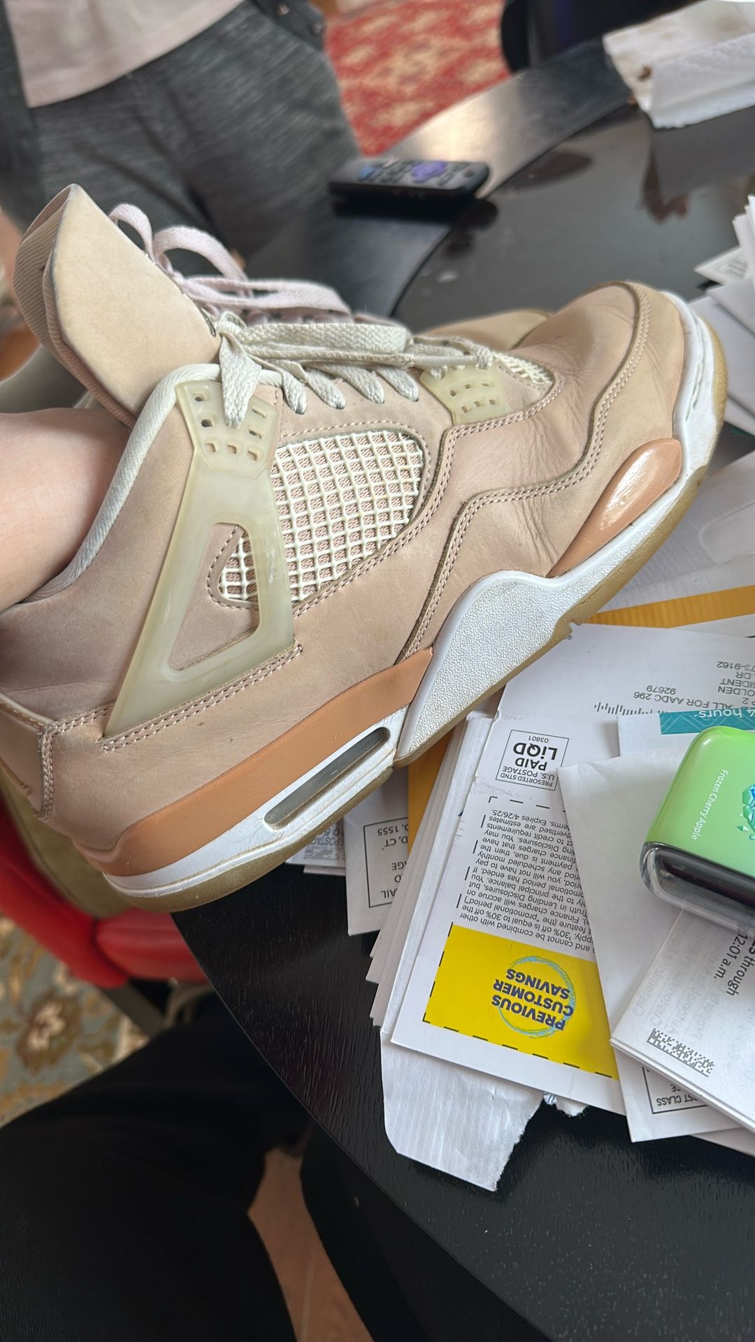 Jordan 4s “Shimmer” Size 12