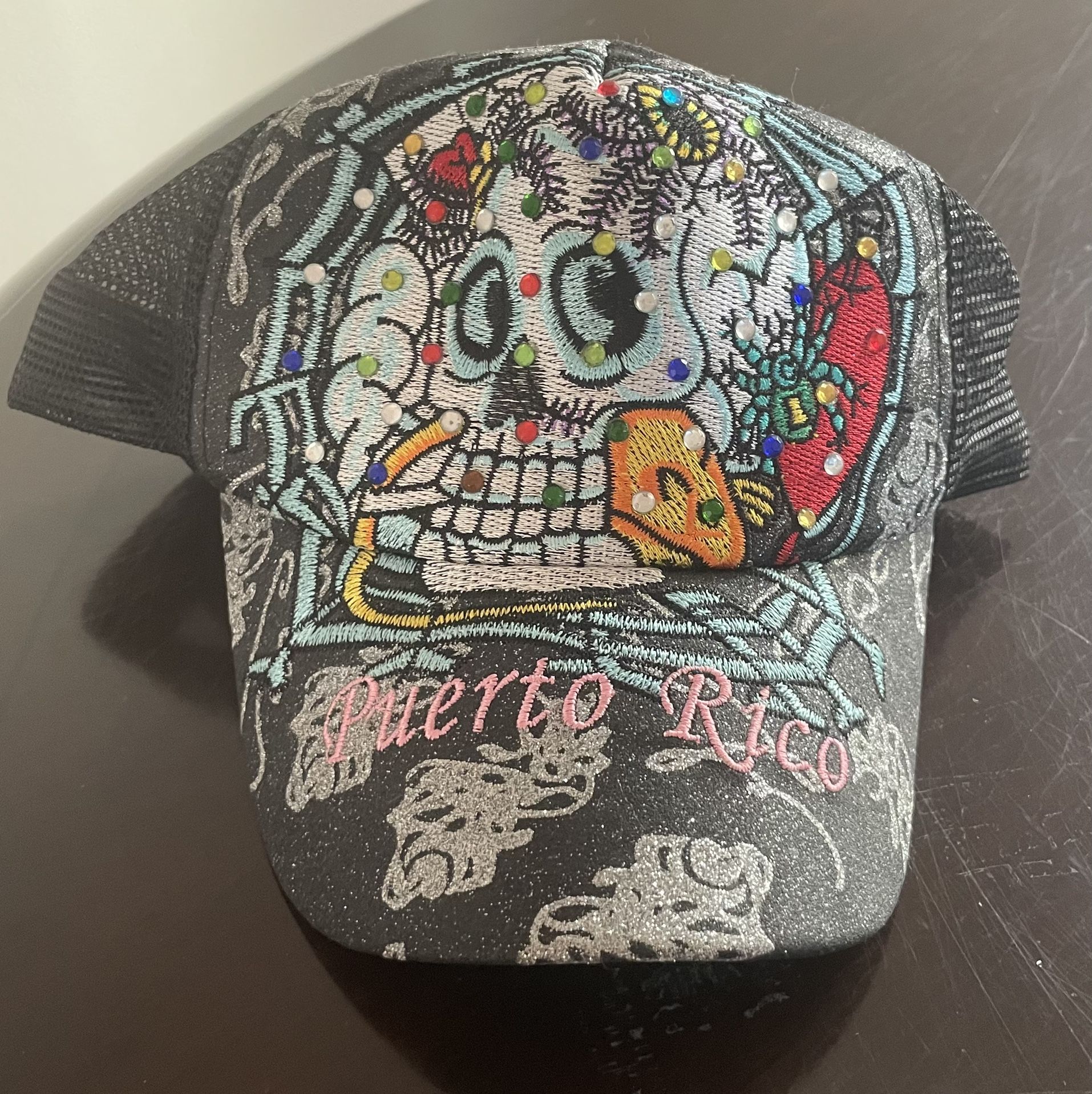 Puerto Rico Trucker Hat - Adjustable Straps