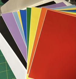 12x12 Matt solid color adhesive vinyl 10 sheets