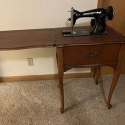 Vintage American Sewing Machine