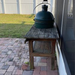 Big Green Egg Large With Table