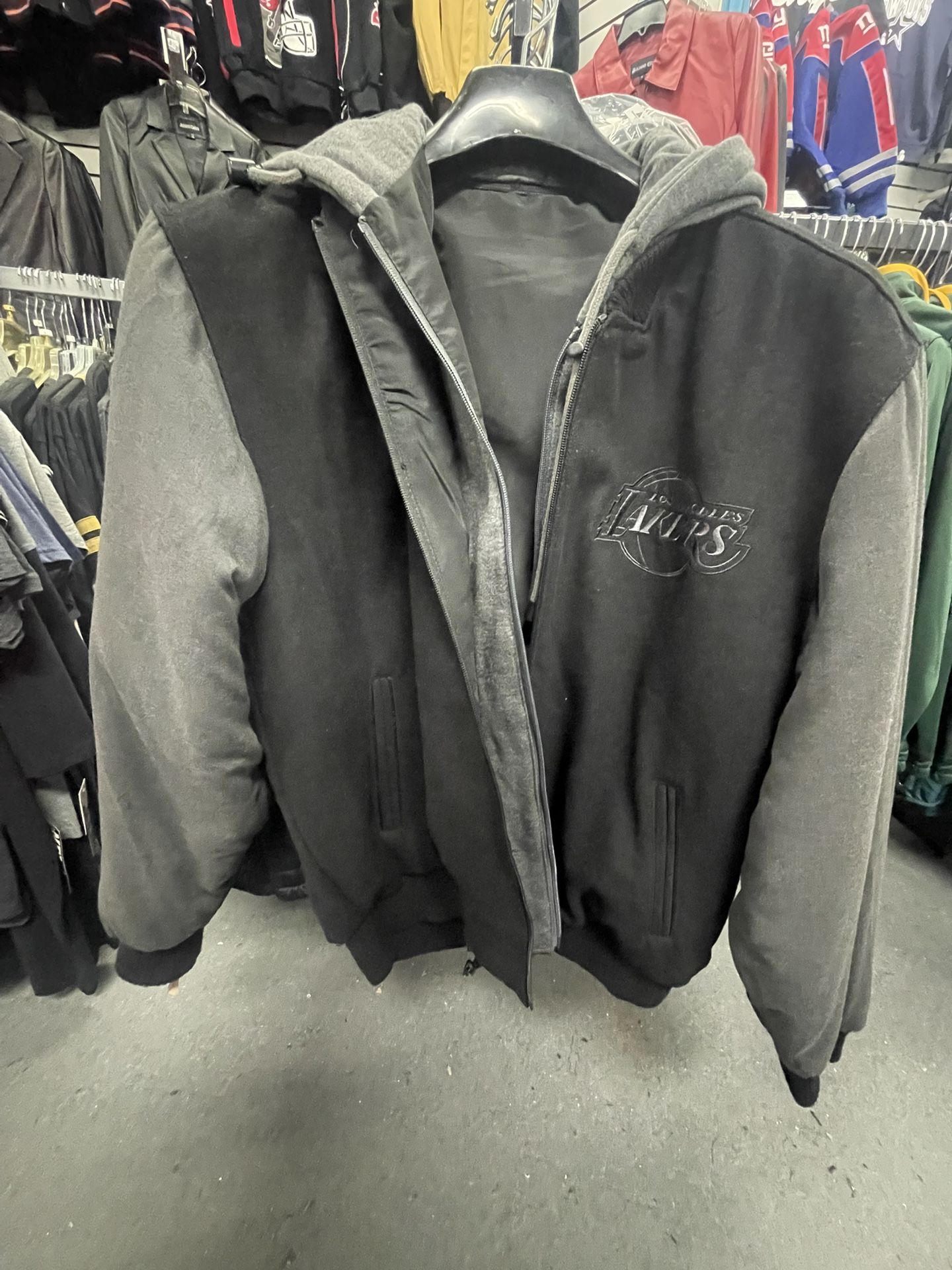 Lakers Reversible Jacket With Removable Hoodie