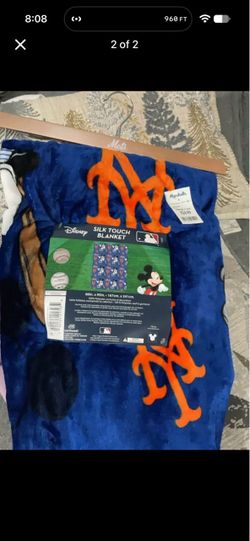 Disney x MLB New York Mets Silk Touch Blanket