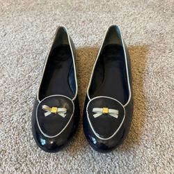 Tory Burch Dakota Patent Calf Ballet Leafers Size 8M