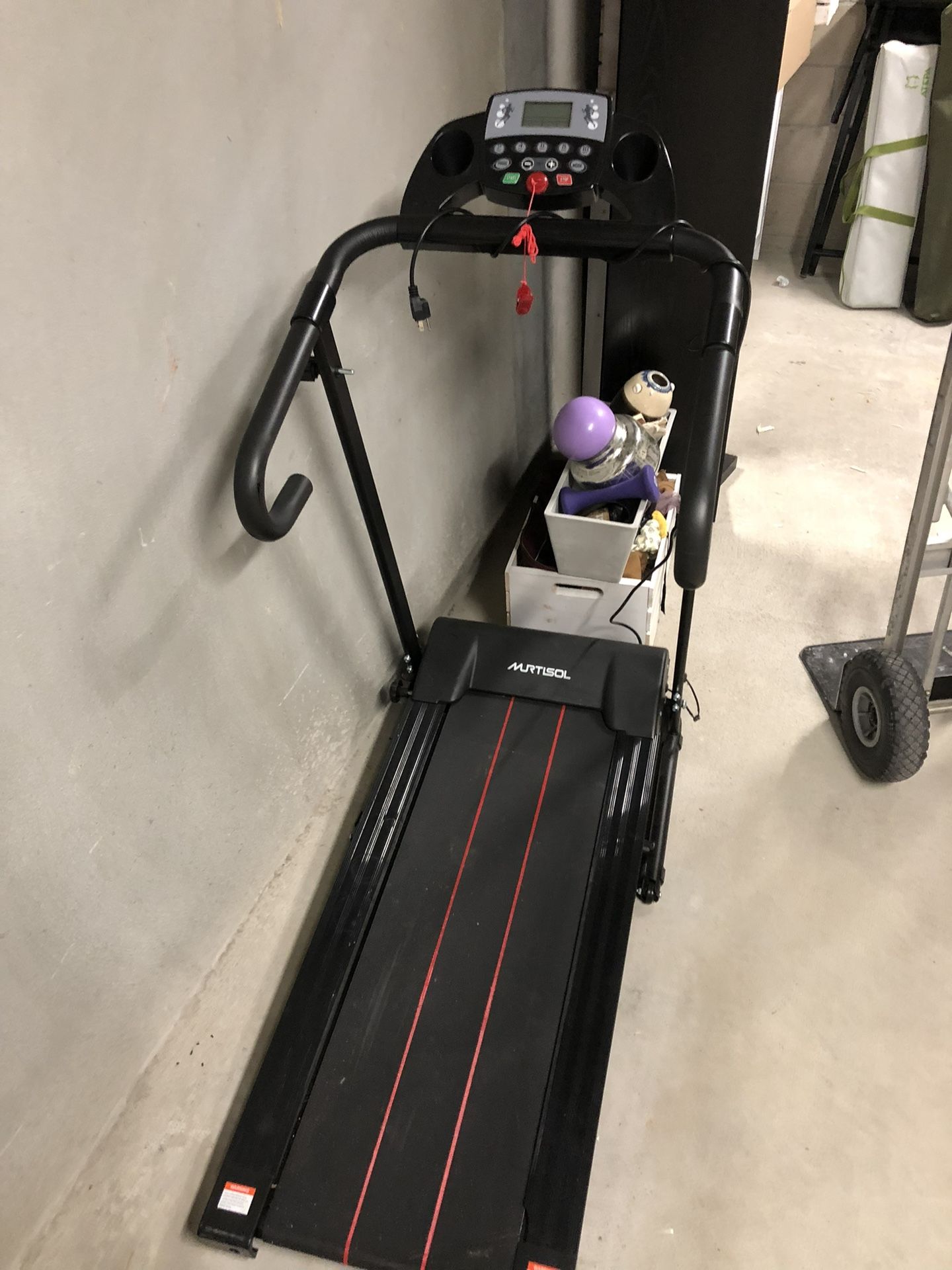 Murtisol Folding Electric Motorized Treadmill